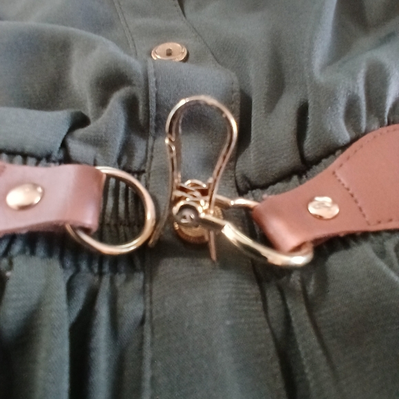 Always Indigo PXL Army Green Dress - Picture 6 of 10